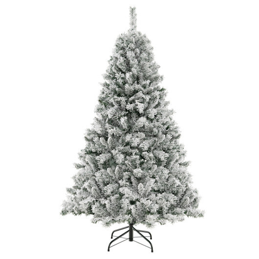 6/7/8 Feet Artificial Xmas Tree 3-Minute Quick Shape-6 ft - Size: 6 ft - Image 4