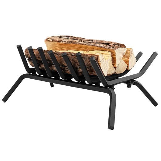 31/25/18 Inch Fireplace Grate for Outdoor Fire Pit-S - Color: Black - Size: S