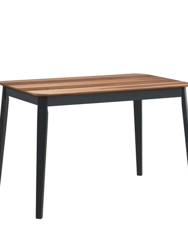 Mid Century Modern Rectangular Dining Room Table  - Color: Natural